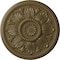 Ekena Millwork Edinburgh Ceiling Medallion (Fits Canopies up to 5 1/4"), 18"OD x 1 3/4"P, Mississippi Mud CM18EDMMF - alternate 1